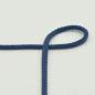 Preview: Kordel rund 6 mm Uni in Jeansblau